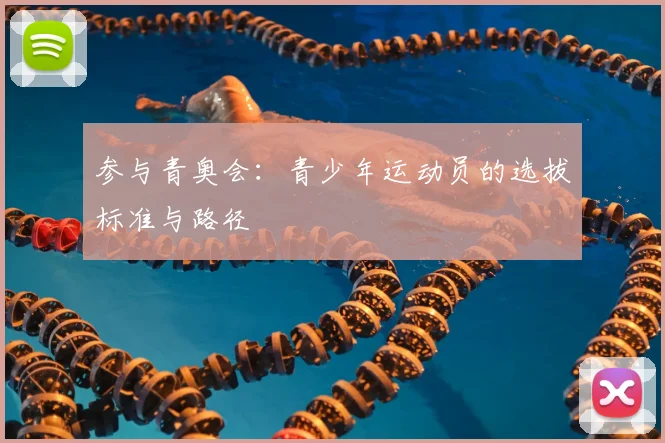 参与青奥会:青少年运动员的选拔标准与路径